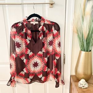 Loft Patchwork Blouse